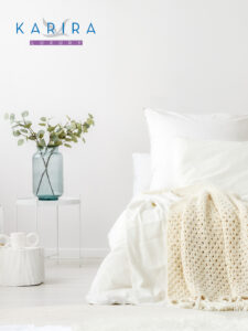 karira luxury white bedroom suite